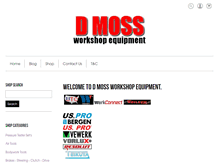 Tablet Screenshot of dmoss.net